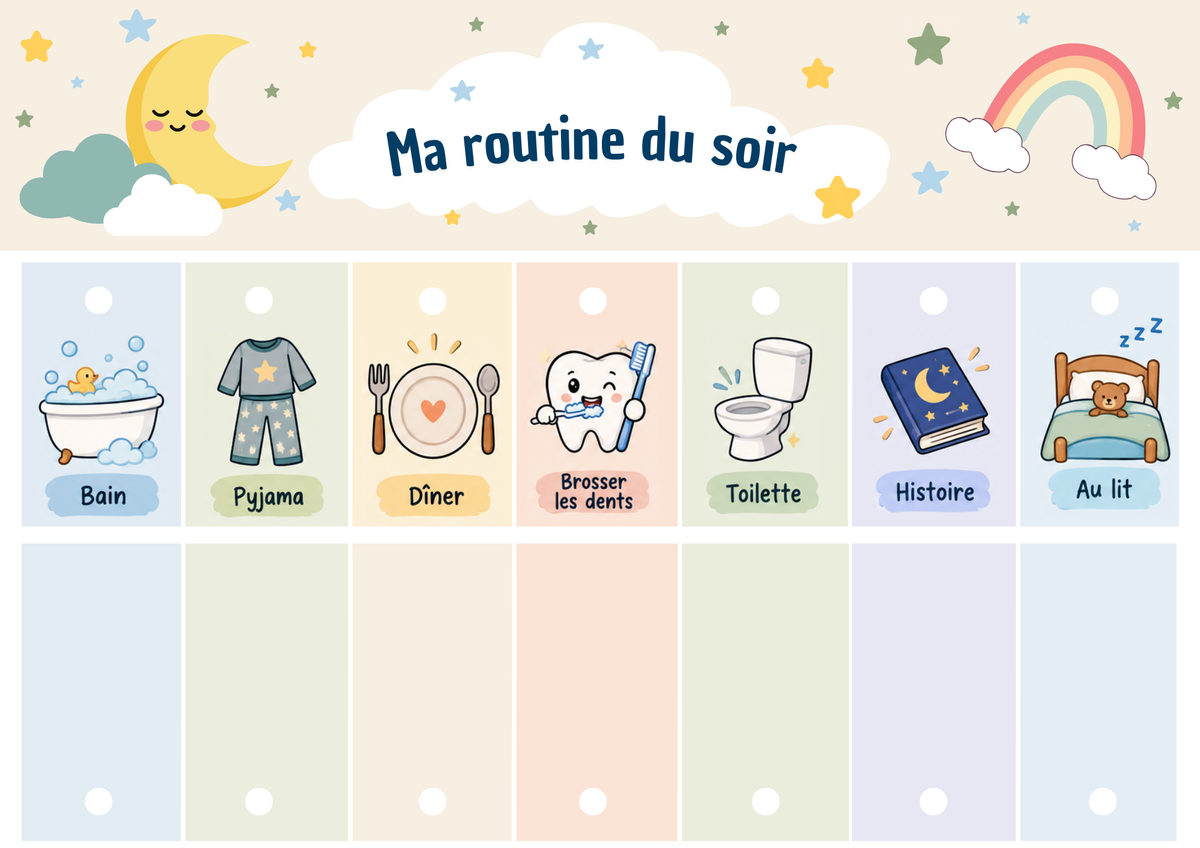 Routine du matin